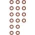 KOMPLET USZCZELNIACZY ZAWOROWYCH GLASER N92567-00 MERCEDES 1.8-2.2 86-11