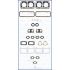 KOMPLET USZCZELEK GŁOWICY AJUSA 52034800 ALFA ROMEO 1.2-1.3 72-