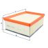 FILTR POWIETRZA KNEHT LX4297/1 RENAULT 1.5-2.0 15-