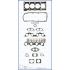 KOMPLET USZCZELEK GŁOWICY AJUSA 52096100 BMW 1596,1796cc M40 87-94