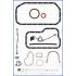 KOMPLET USZCZELEK BLOKU AJUSA 54009100 BMW 1499-1990cc M10 66-