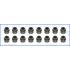 KOMPLET USZCZELNIACZY ZAWOROWYCH AJUSA 57088700 VW 1.3-2.0 12-