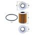 FILTR OLEJU KNEHT OX369D HYUNDAI 1.5CRDI 01-10