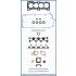 KOMPLET USZCZELEK GŁOWICY AJUSA 52529700 HYUNDAI 1.6 05-