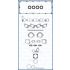 KOMPLET USZCZELEK GŁOWICY AJUSA 53070800 ISUZU 2.5 12-