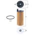 FILTR OLEJU KNEHT OX813/2D BMW 1.5-2.0 14-