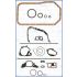 KOMPLET USZCZELEK BLOKU AJUSA 54251600 MITSUBISHI 2.5D 14-
