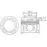 TŁOK MV PARTS P5196A STD HYUNDAI 1.7CRDI 15-