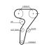 KOMPLET ROZRZĄDU GATES K055429XS FIAT 1.8 95-