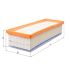 FILTR POWIETRZA KNEHT LX4084 ILTRA.PW BMW 2.0D 13-