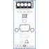 KOMPLET USZCZELEK GŁOWICY AJUSA 52547800 VW 2.0 13-