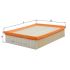 FILTR POWIETRZA KNEHT LX821 ROVER 2.0-3.9 88-98