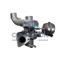 TURBOSPRĘŻARKA CER 59392 SSANGYONG2.0 05-13