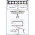 KOMPLET USZCZELEK SILNIKA AJUSA 50146600 FORD 24V 2.9V6 94-