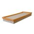 FILTR POWIETRZA KNEHT LX522 1.6-2.0 93-