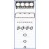 KOMPLET USZCZELEK GŁOWICY AJUSA 52062100 FORD 2.5D 84-