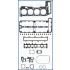 KOMPLET USZCZELEK GŁOWICY AJUSA 52492100 IVECO 3.0HPI 14-