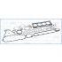 KOMPLET USZCZELEK SILNIKA AJUSA 50278400 RENAULT 1.9dCI 03-
