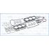 KOMPLET USZCZELEK SILNIKA AJUSA 50321400 SUBARU 24V 3.0 03-