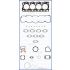 KOMPLET USZCZELEK GŁOWICY AJUSA 52161500 FIAT 2.5TD 8140.27 87-89