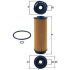 FILTR OLEJU KNEHT OX1146D BMW 3.00 14-