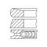 PIERŚCIENIE TŁOKOWE GOETZE 0845200700 0.50 OPEL 2hk/2/3 1.7CDTI