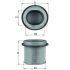 FILTR POWIETRZA KNEHT LX670 MITSUBISHI 1.6-2.4 84-
