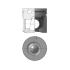 TŁOK KOLBENSCHMIDT 40403610 0.50 PERKINS 1106C-70T