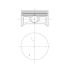 TŁOK MAHLE 081PI00122002 0.50 BMW 1.6 01-07