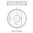 TŁOK MAHLE 007PI00167002 0.60 FIAT 1.2 07-