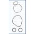 KOMPLET USZCZELEK POMPY WODY AJUSA 77014800 OPEL 2.2-2.4 00-17