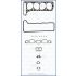 KOMPLET USZCZELEK GŁOWICY AJUSA 52067800 MERCEDES 2.3 73-