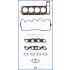 KOMPLET USZCZELEK GŁOWICY AJUSA 52069000 MERCEDES 2.0 MB102 80-85