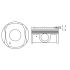 TŁOK MV PARTS P5325A STD RENAULT 1.0SCE 16-