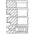 PIERŚCIENIE TŁOKOWE GOETZE 0839630010 STD VOLVO THD100 4pier