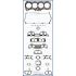 KOMPLET USZCZELEK GŁOWICY AJUSA 52067000 MAZDA 1.6 82-