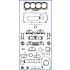 KOMPLET USZCZELEK GŁOWICY AJUSA 52067100 MAZDA 1.8-2.0 82-