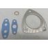 KOMPLET USZCZELEK TURBOSPRĘŻARKI CER A8569 ROVER 2.2TD 10-