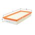 FILTR POWIETRZA KNEHT LX4397 ROVER 2.0-5.0 09-