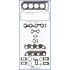KOMPLET USZCZELEK GŁOWICY AJUSA 52074900 MITSUBISHI 1.9-2.0 4G51/52 75-