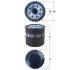 FILTR OLEJU KNEHT OC1183 MAZDA 1.5-2.5 13-