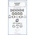 KOMPLET USZCZELEK GŁOWICY AJUSA 53052900 MITSUBISHI 3.2TD 10-