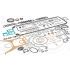 KOMPLET USZCZELEK SILNIKA ELRING 018210 IVECO 8210.42 92-