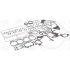 KOMPLET USZCZELEK SILNIKA ELRING 051370 MAN D0824 92-