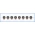 KOMPLET USZCZELNIACZY ZAWOROWYCH AJUSA 57024000 NISSAN 1.4-4.2D 70-