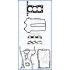 KOMPLET USZCZELEK GŁOWICY AJUSA 52137500 OPEL 973cc CORSA 12V 97-