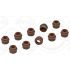 KOMPLET USZCZELNIACZY ZAWOROWYCH ELRING 730130 VW 0.9-2.5 73-
