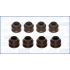 KOMPLET USZCZELNIACZY ZAWOROWYCH AJUSA 57003900 OPEL 1.2 71-90