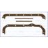 KOMPLET USZCZELEK MISKI OLEJOWEJ AJUSA 59003400 OPEL 2500 1.2 OHV