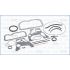 KOMPLET USZCZELEK BLOKU AJUSA 54055300 OPEL 2.8-3.1TD 92-